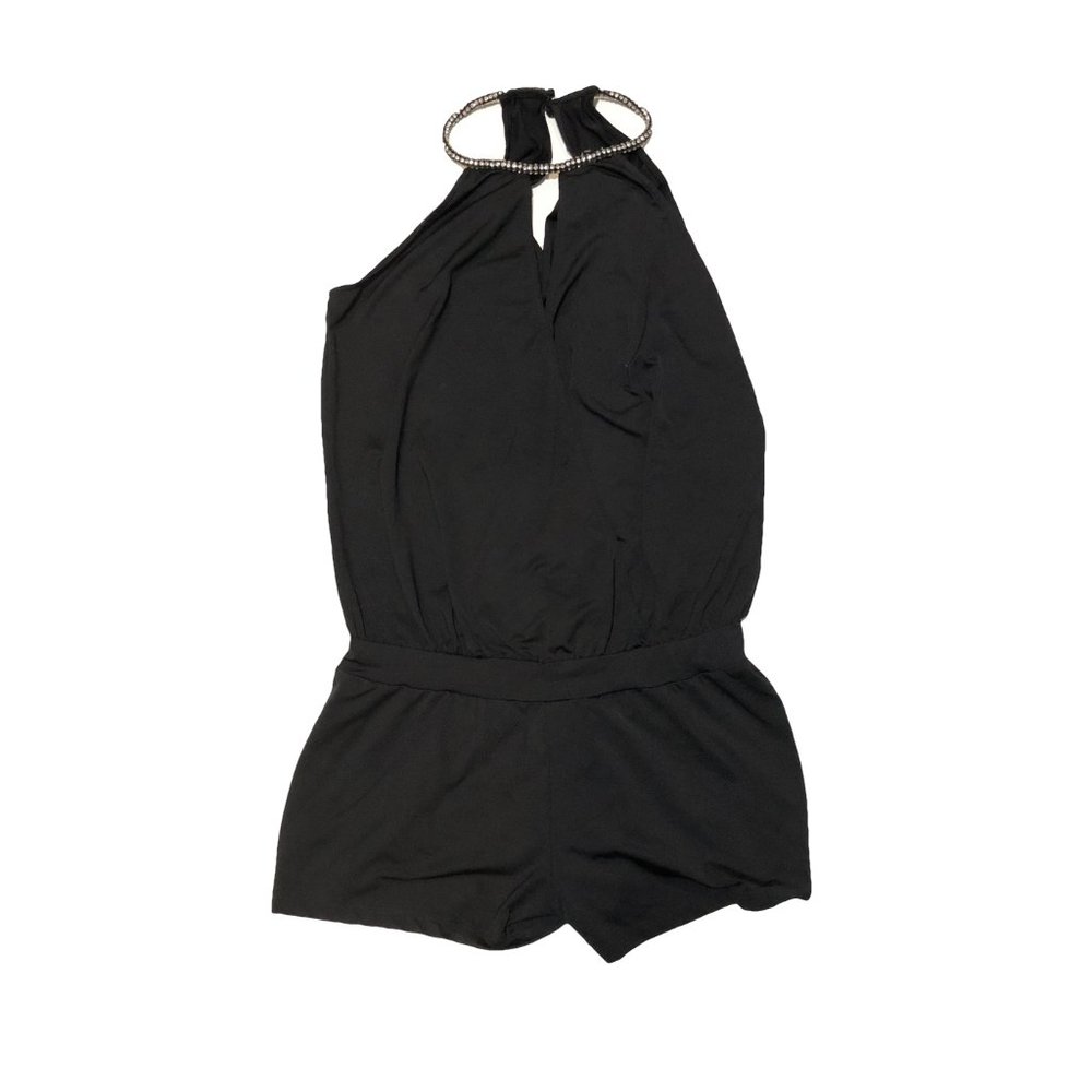 ARK CO. BLACK STUDDED ROMPER